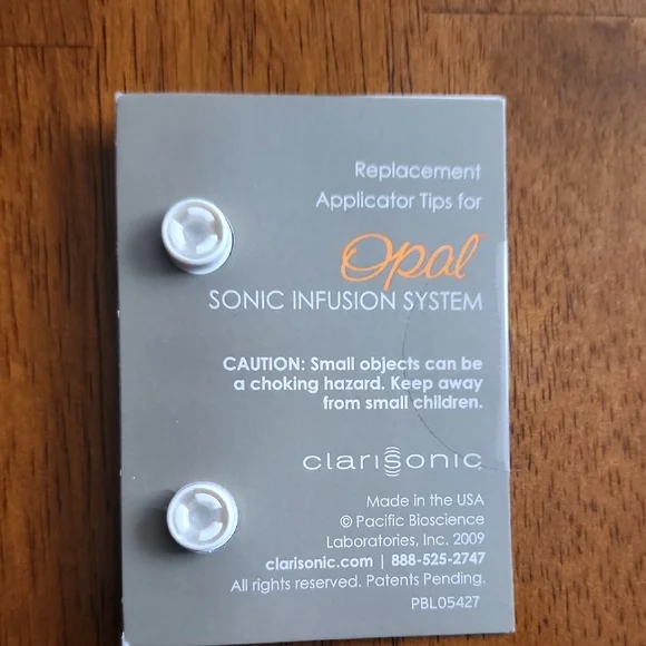 New Clarisonic Opal Sonic Infusion Tips - White - Picture 2 of 3